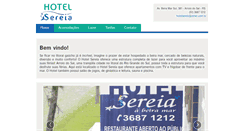 Desktop Screenshot of hotelsereia.com.br