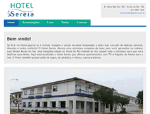 Tablet Screenshot of hotelsereia.com.br